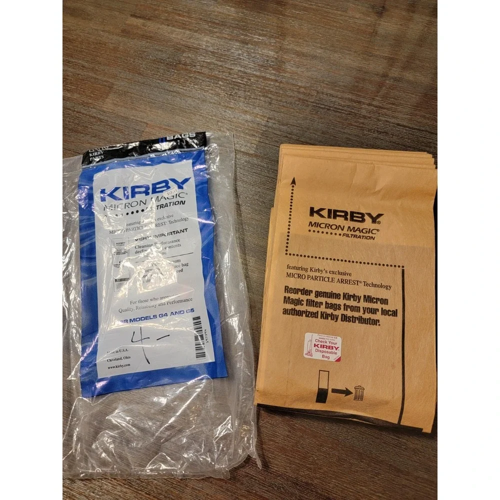 10 KIRBY VACUUM CLEANER BAGS‎ G3 G4 G5 G6 ULTIMATE G G7 G7D MICRON MAGIC 197394